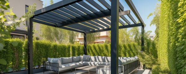 pergola en aluminium